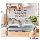 سوفله خوری یونیک دو خانه پافیلی کروم UN-3117