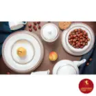 قیمت سرویس ریوا طلایی چینی زرین