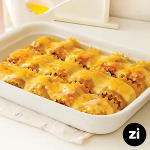 چینی زرین دیس لازانیا سایز 40