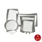 سرویس چینی زرین وینچی زیبرا 6 نفره 30 پارچه