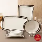 سرویس چینی زرین وینچی زیبرا 6 نفره 30 پارچه
