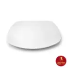 دیس چینی زرین کواترو سایز 36 طرح سفید