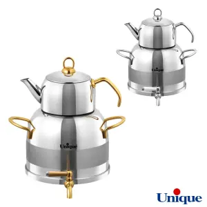 کتری و قوری یونیک 5.5 لیتری استیل UN-7274