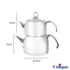 کتری و قوری یونیک استیل UN-7276