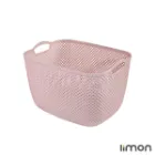 سبد رخت مستطیل طرح بافت لیمون