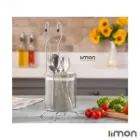 جا قاشقی آویز طرح ماربل لیمون