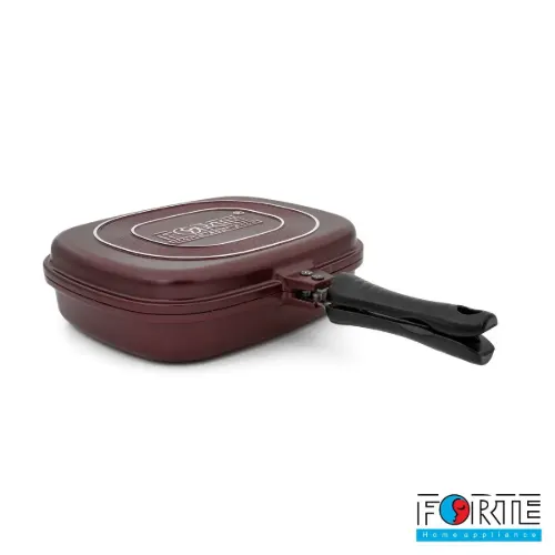 سرویس قابلمه گرانیتی 14 پارچه فورته Forte مدل پریما بادمجانی