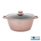 سرویس قابلمه گرانیتی 14 پارچه فورته Forte مدل پریما رزگلد
