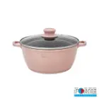 سرویس قابلمه گرانیتی 14 پارچه فورته Forte مدل پریما رزگلد
