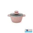 سرویس قابلمه گرانیتی 14 پارچه فورته Forte مدل پریما رزگلد