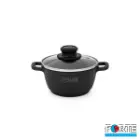 سرویس قابلمه گرانیتی 14 پارچه فورته Forte مدل پریما مشکی