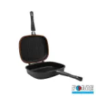 سرویس قابلمه گرانیتی 14 پارچه فورته Forte مدل پریما مشکی