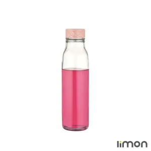 بطری آب گرد لیمون