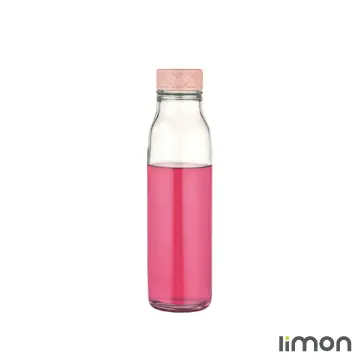 بطری آب گرد لیمون