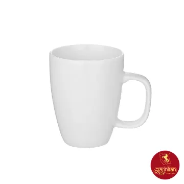 چینی زرین ماگ دسته دار سوئدی سفید