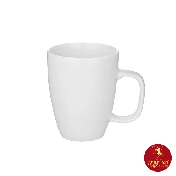 چینی زرین ماگ دسته دار سوئدی سفید