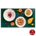 کاسه های سرویس چینی زرین شهرزاد طرح سپینود ارغوانی 6 نفره 35 پارچه