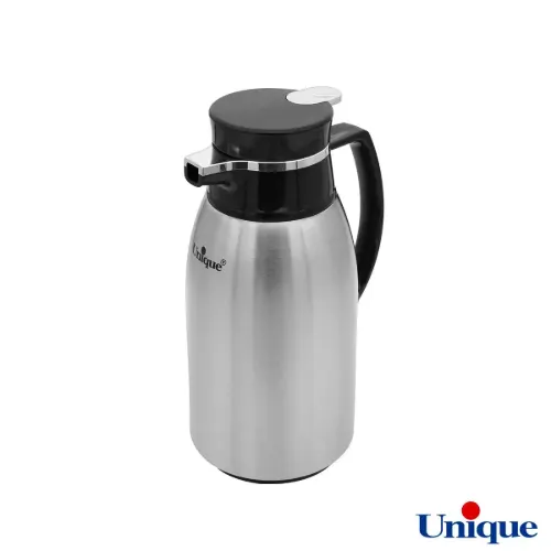 فلاسک یونیک 1.3 لیتر استیل شیشه صورتی UN-1853