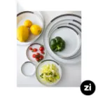 بشقاب تخت چینی زرین (Zi) فرم اس وگاس قرمز سایز 30