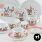 پیاله چینی زرین Zi فرم اس طرح هپی ربیت سایز 12