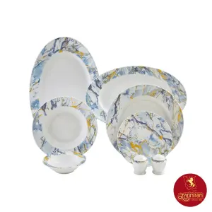 خرید اقساطی سرویس گلد استون چینی زرین