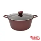 قابلمه گرانیتی نالینو مدل دنیز سایز 32 رنگ بادمجانی