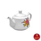 قوری لندنی چینی زرین طرح رزالین