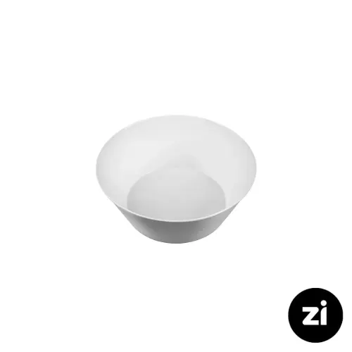پیاله چینی زرین Zi فرم اس سفید سایز 9