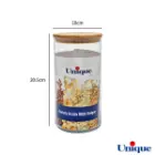 بانکه حبوبات درب چوبی 1200 میلی لیتر یونیک UN-1312