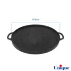 تابه گریل چدنی یونیک گرد 34 سانتیمتری UN-6029