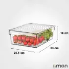 نظم دهنده یخچال دربدار نشکن لیمون 5 لیتر با منقسم