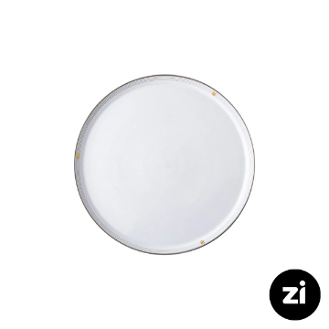 بشقاب تخت چینی زرین (Zi) فرم اس اپرا سایز 15