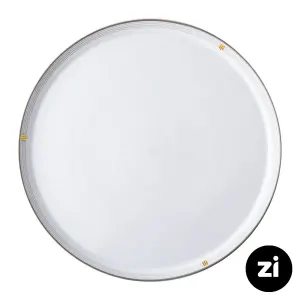 بشقاب تخت چینی زرین (Zi)  فرم اس اپرا سایز 33