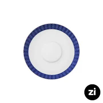 نعلبکی زیر استکانی چینی زرین (Zi) فرم اس طرح ریچل سایز 15