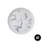 بشقاب تخت چینی زرین Zi فرم اس طرح بلو استون سایز 21