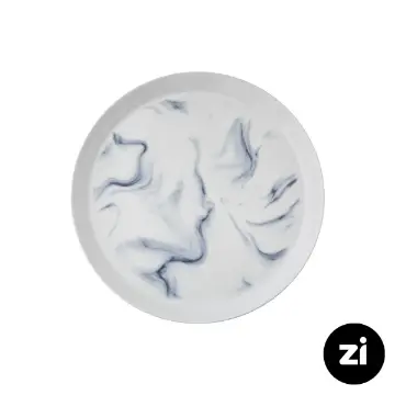 نمایش جزئیات برای بشقاب تخت چینی زرین Zi فرم اس بلو استون سایز 21 بشقاب تخت چینی زرین Zi فرم اس طرح بلو استون سایز 21