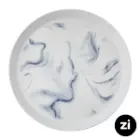 بشقاب تخت چینی زرین Zi فرم اس طرح بلو استون سایز 33