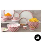 بشقاب تخت چینی زرین Zi فرم اس طرح روشان سایز 12