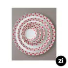 بشقاب تخت چینی زرین Zi فرم اس طرح روشان سایز 21
