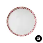 بشقاب تخت چینی زرین Zi فرم اس طرح روشان سایز 24