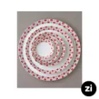 قندان دربدار  چینی زرین فرم اس طرح روشان 120