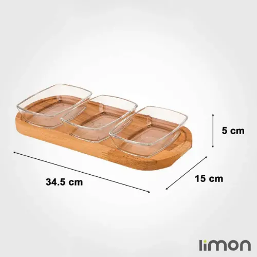 اردورخوری چوبی لیمون 3 خانه 2162