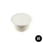 کاسه در دار چینی زرین مارک زی سایز کوچک طرح پاستل کرم