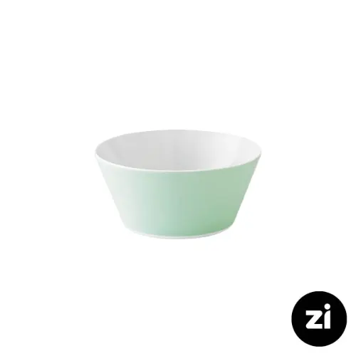 پیاله چینی زرین Zi فرم اس پاستیل سبز سایز 9