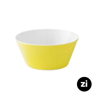 پیاله چینی زرین Zi فرم اس پاستیل لیمویی سایز 21