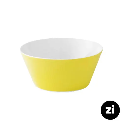 پیاله چینی زرین Zi فرم اس پاستیل لیمویی سایز 21
