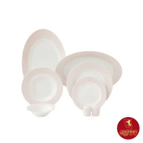 سرویس چینی زرین رادیانس آداجیو ارکیده 6 نفره 28 پارچه