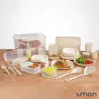 سرویس مسافرتی رویال 85 پارچه 8 نفره لیمون 8963