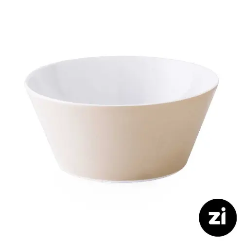 پیاله چینی زرین Zi فرم اس پاستیل کرم سایز 21