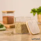 جا ادویه لیمون سارینا درب چوبی 2199